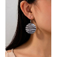 Hand Painted Wooden Earrings